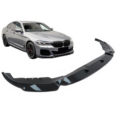 Añadido delantero BMW Serie 5 G30 G31 LCI +2020 Pack M Sport Negro Brillo