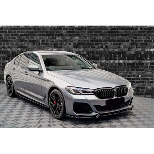 Añadido delantero BMW Serie 5 G30 G31 LCI +2020 Pack M Sport Negro Brillo