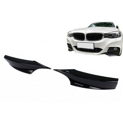 Añadidos delanteros BMW Serie 3 GT F34 Negro Brillo