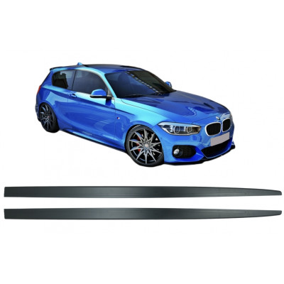 Extensiones Añadidos de taloneras laterales BMW Serie 1 F20 F21 2011-2018 look M Performance