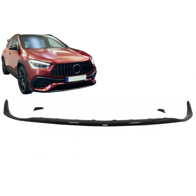 Añadido delantero Kit Aero Mercedes GLA H247 +2020 Negro Brillo