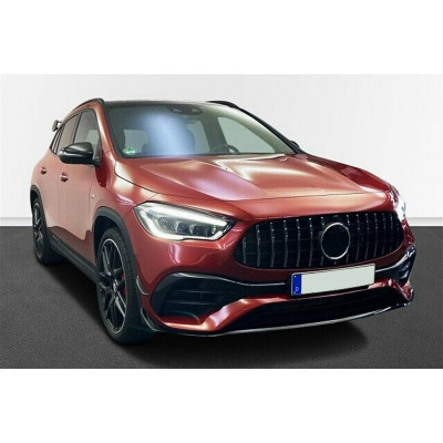 Añadido delantero Kit Aero Mercedes GLA H247 +2020 Negro Brillo