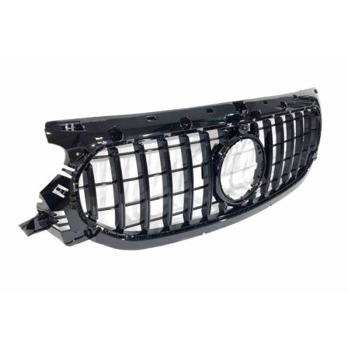 Parrilla delantera para Mercedes GLA H247 +2020 GT Panamericana Negra con Paragolpes Estandar