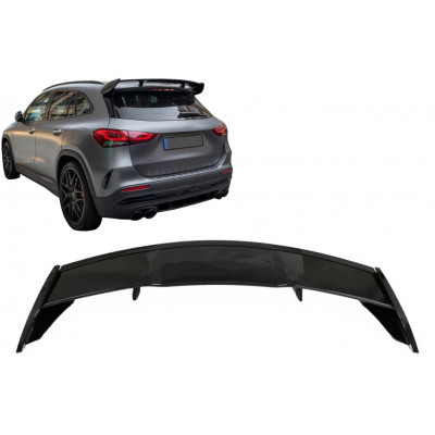 Aleron trasero para Mercedes GLA H247 +2020 Look GLA45 AMG Negro Brillo