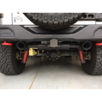 Sistema de escape completo Axle-Back para Jeep Wrangler Rubicon JK 2007-2017