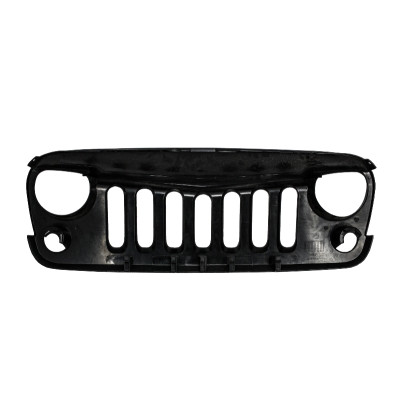 Rejilla central para JEEP Wrangler / Rubicon JK 2007-2017 Look Angry Bird Negro Brillo