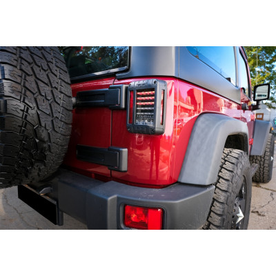 Pilotos traseros Full Led para Jeep Wrangler Rubicon JK 2007-2017