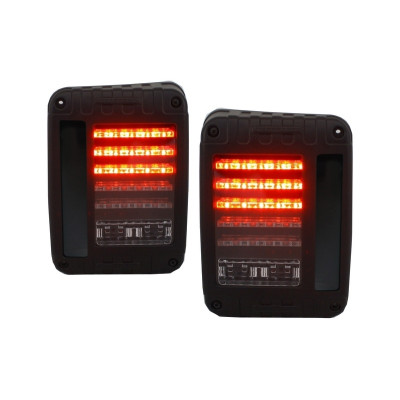 Pilotos traseros Full Led para Jeep Wrangler Rubicon JK 2007-2017