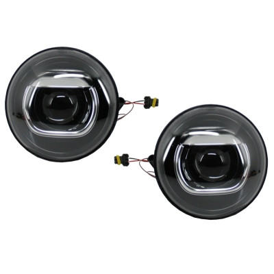 Faros delanteros Bi-Xenón para Jeep Wrangler JK 2007-2017