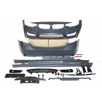 Kit de Carrocería BMW Serie 4 F32 F33 Look M4 con Capo y Aletas