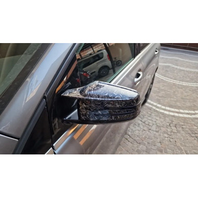 Carcasas de espejo retrovisor Sport Look Carbono Forjado para Mercedes