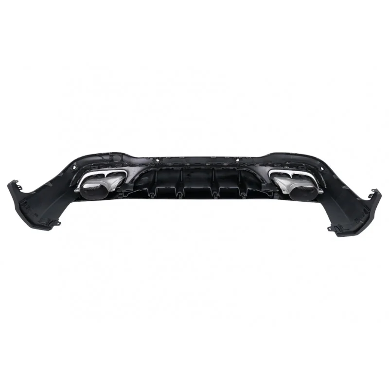Diffuseur Arrière Style AMG Pour Mercedes GLC X253 (SUV) - Sorties Chromées - Compatible Pare-chocs AMG Origine
