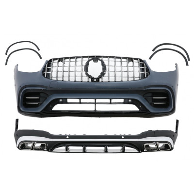 Kit de carrocería para Mercedes GLC SUV Facelift X253 +2020 Look GLC63 AMG
