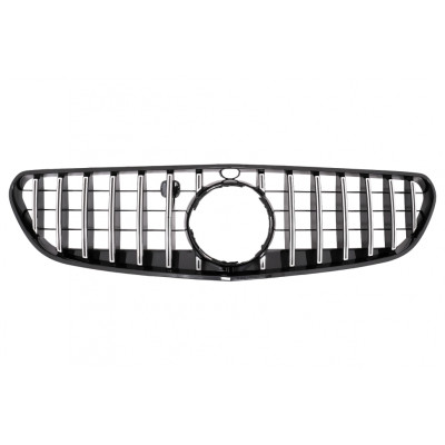 Parrilla delantera para Mercedes Clase S Coupe C217 look GT-R Panamericana Cromada