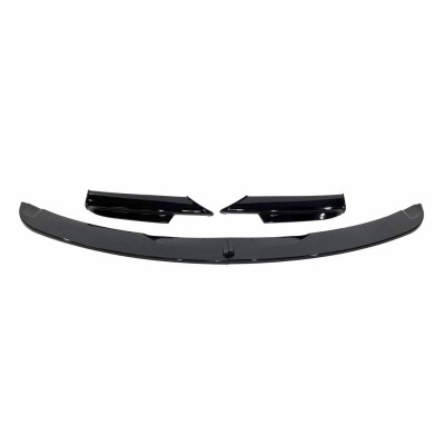 Añadido Lip delantero BMW Serie 3 E90 E91 2005-2008 Pack M Negro Brillo