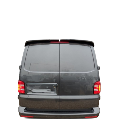 Aleron trasero Volkswagen Transporter T6 Caravelle Multivan 2014-2019 Negro Brillo