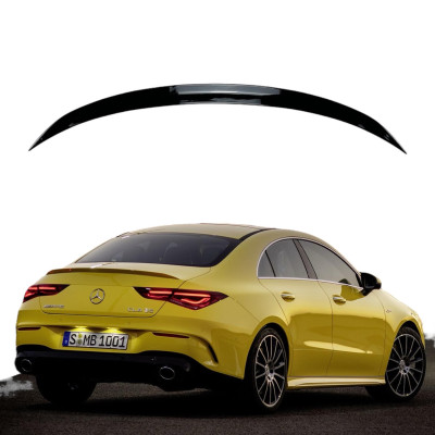 Aleron spoiler para Mercedes CLA W118 Negro Brillo look CLA35 AMG