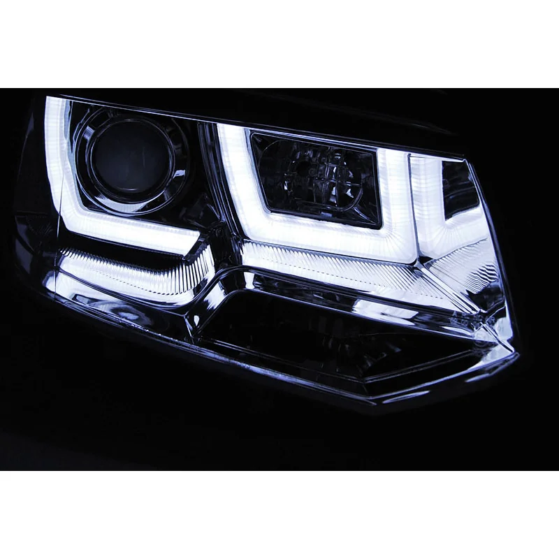FIT VW Transporter T5 2010-2015 Front Fog DRL Lights Spot FIT VW Transporter T5 2010-2015 Front Fog DRL Lights Spot