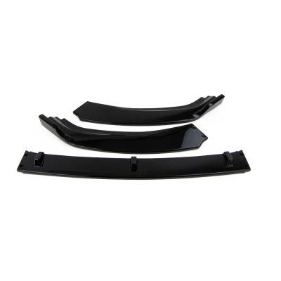 Spoiler Añadido delantero Volkswagen Golf 7 Negro Brillo