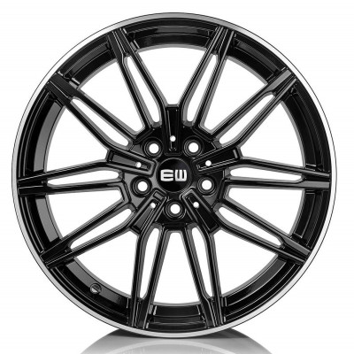 Juego de 4 Llantas 18 Elite Wheels Assos Black Lip EW17