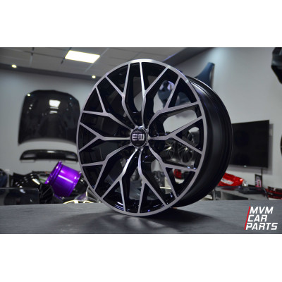 Juego de 4 Llantas 18 Elite Wheels VIPER-X Black Polish EW22