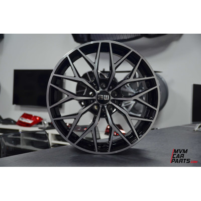 Juego de 4 Llantas 18 Elite Wheels VIPER-X Black Polish EW22