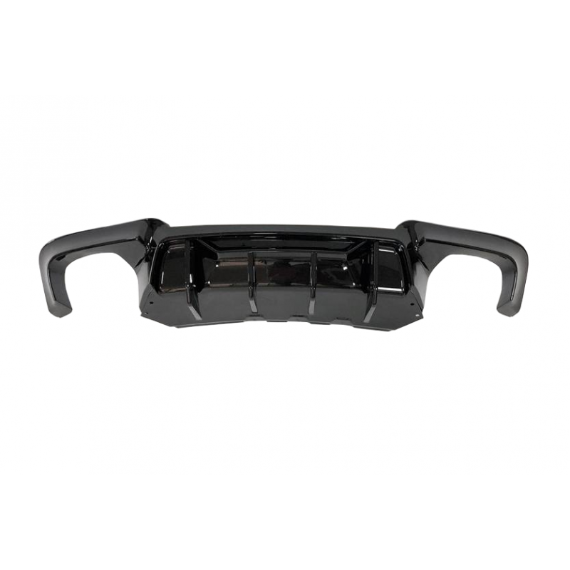 Difusor Trasero BMW Serie 5 F10 F11 M Competition Negro Brillo