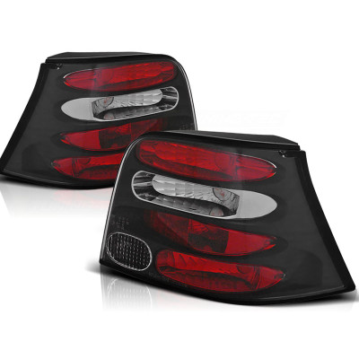 Set Pilotos traseros Black Ahumados para Volkswagen Golf 4 IV