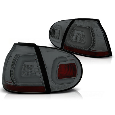 Set de Pilotos traseros Led Volkswagen Golf 5 MK5 Gris Ahumado