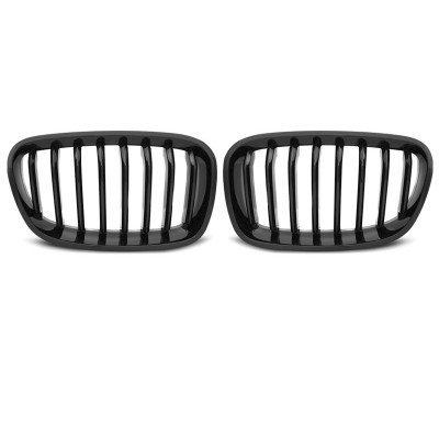 Rejilla parrilla frontal BMW Serie 1 F20 F21 Negra Brillo