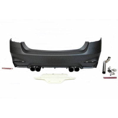 Paragolpes trasero BMW Serie 4 F32 F33 F36 Look M4 con Escape