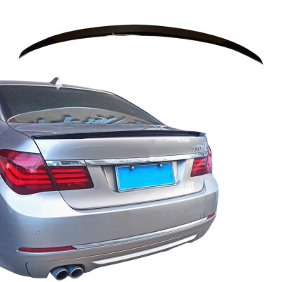 Aleron trasero para BMW Serie 7 F01 2008-2015 Negro Brillo