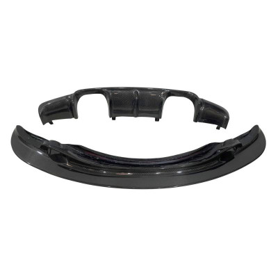 Kit Añadido frontal y difusor trasero Carbono BMW E90 E92 E93 M3