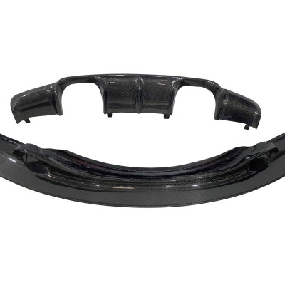 Kit Añadido frontal y difusor trasero Carbono BMW E90 E92 E93 M3