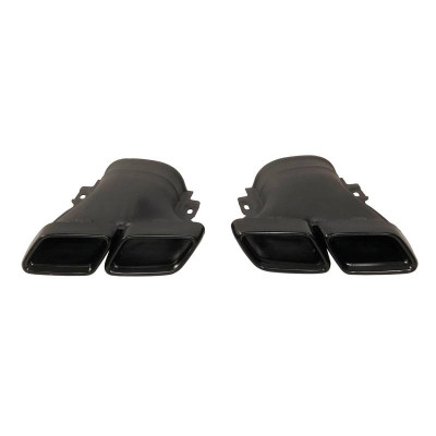 Salidas de escape para Mercedes Clase E W213 Look E63 Black