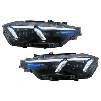Faros delanteros Full Led BMW Serie 3 F30 2011-2015 look G20 Design