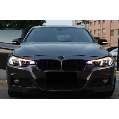 Faros delanteros Full Led BMW Serie 3 F30 2011-2015 look G20 Design