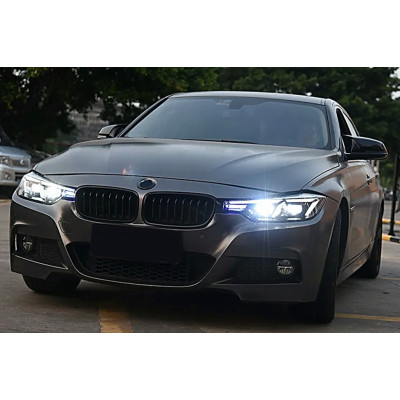 Faros delanteros Full Led BMW Serie 3 F30 2011-2015 look G20 Design