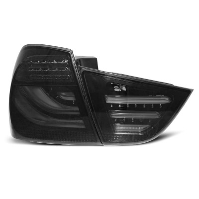 Pilotos traseros Led BMW Serie 3 E90 LCI 2008-2011 Negros Ahumados
