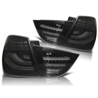 Pilotos traseros Led BMW Serie 3 E90 LCI 2008-2011 Negros Ahumados