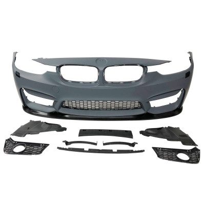 Paragolpes delantero BMW F30 F31 Look M4 con Añadido delantero