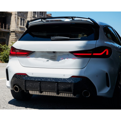 Aleron spoiler trasero BMW Serie 1 F40 Pack M Performance Negro Brillo