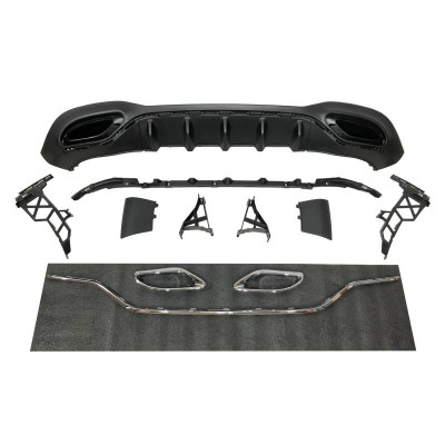 Difusor trasero para Mercedes Clase A W177 look AMG