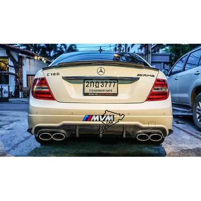 Aleron Mercedes Clase C W204 tipo AMG Black Series