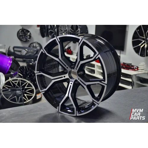 Juego de 4 Llantas 20 BMW X5 X6 X50 M BLACK BM082