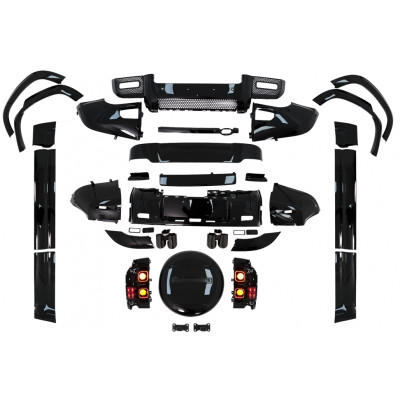 Kit Carrocería Land Rover Defender SUV L663 +2019 Full Black Edition