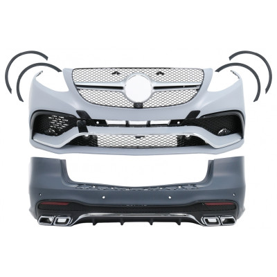 Kit de Carrocería Completo GLE63 AMG Look para Mercedes GLE W166 SUV 2015–2019