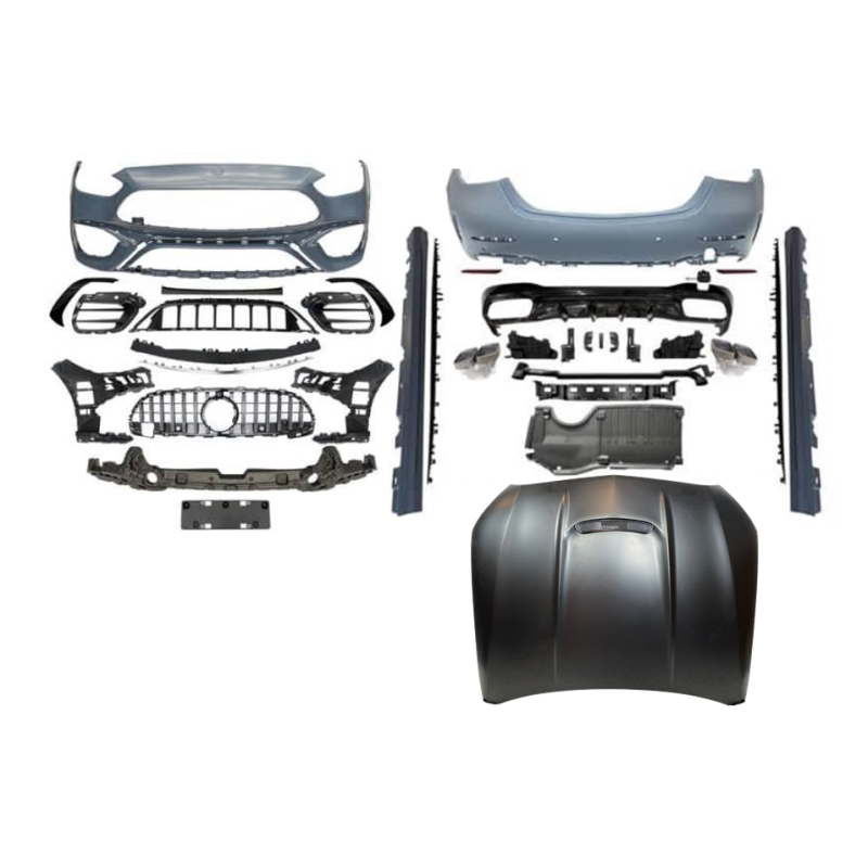 Kit De Carrocería Mercedes Clase C W206 Sedan Tipo AMG C63