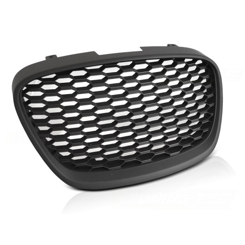 Rejilla frontal Seat Leon 1P 2009-2012 look FR Negra Mate