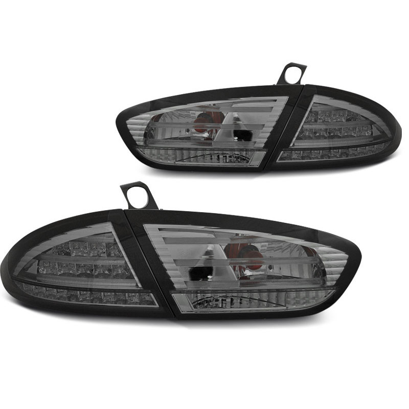 Set Pilotos Led traseros Seat Leon MK2 2009-2012 Negro/Ahumado